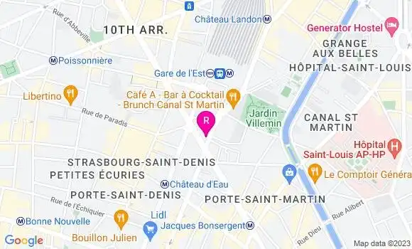 Localisation Bistrot Tokyo