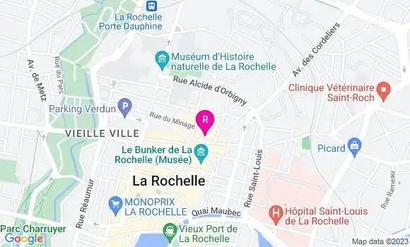 Localisation Restaurant  Lerouge aux Lèvres