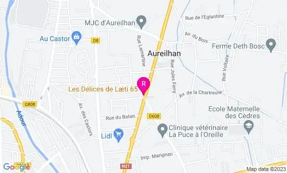 Localisation Restaurant  Brizh Breizh