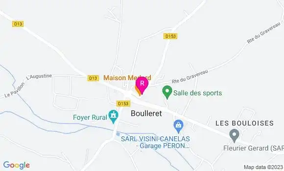 Localisation Restaurant  L