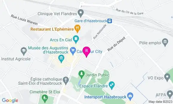 Localisation Restaurant  Au Court Bouillon