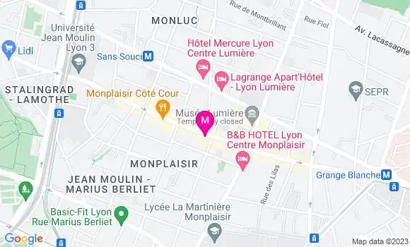 Localisation Bistrot 96