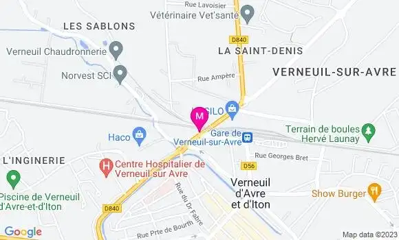 Localisation Restaurant  Le Jean Bertin