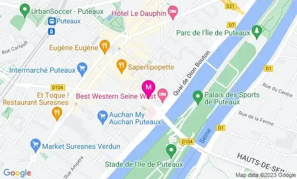 Localisation Restaurant Africain Ô Petit Club Africain