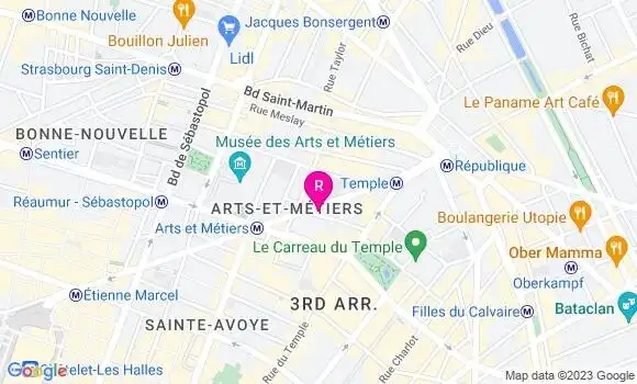 Localisation Restaurant  L