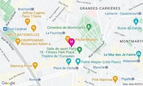 Localisation Restaurant  Les Quidams