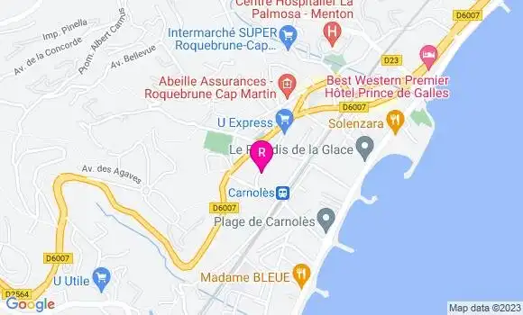 Localisation Restaurant  O Douro
