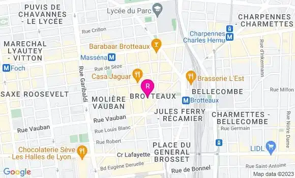 Localisation Restaurant  L