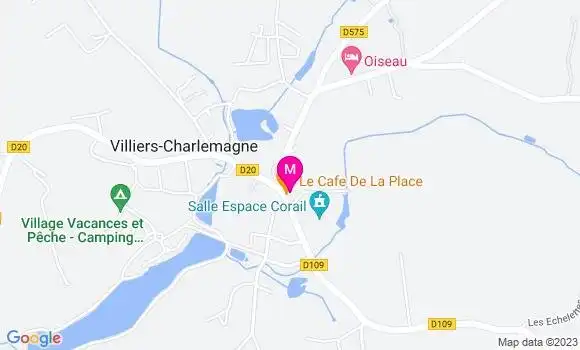 Localisation Restaurant  Le Café de la Place