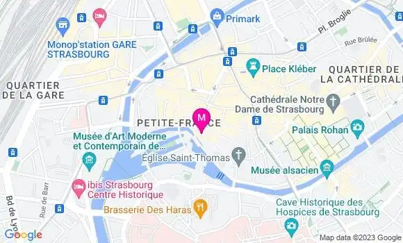Localisation Restaurant Alsacien Chez Tante Liesel