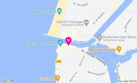 Localisation Restaurant  La Plancha