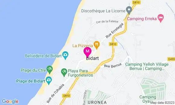 Localisation Restaurant  Ezkia