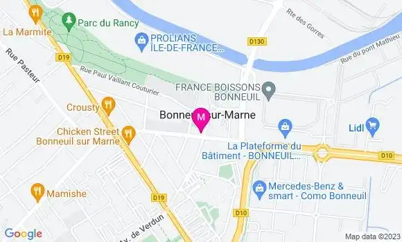 Localisation Restaurant Turc Le Maracana