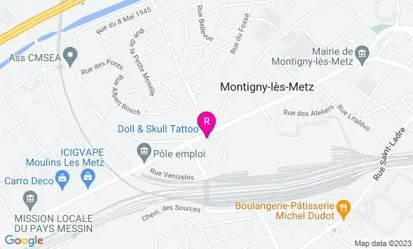 Localisation Pizzeria L