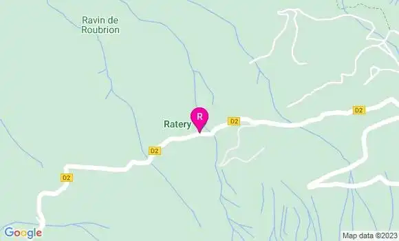 Localisation Restaurant  Chalet de Ratery