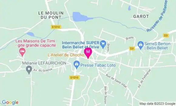Localisation Restaurant  L