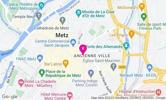 Localisation Restaurant Bar Aux Paraiges