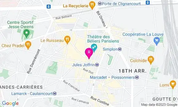 Localisation Café Cafe des Potos