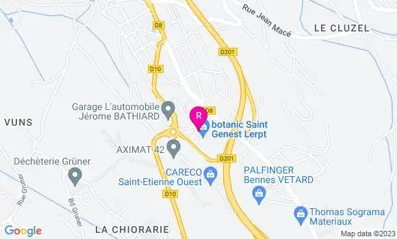 Localisation Brasserie Le Globe