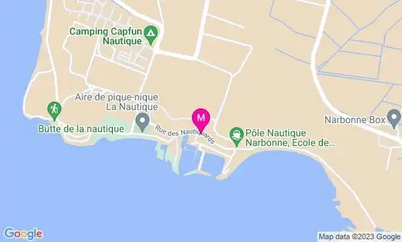 Localisation Bistrot La Nautique
