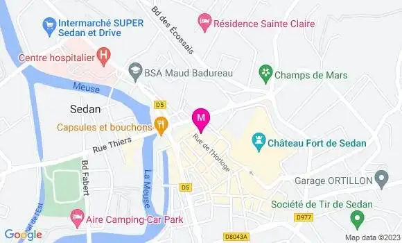 Localisation Restaurant  Le Medieval