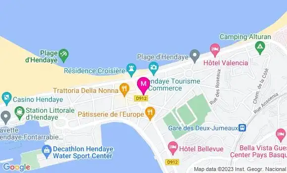 Localisation Restaurant  Le Battela