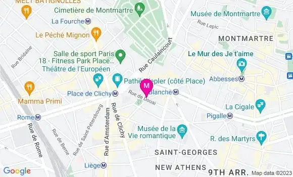 Localisation Restaurant  Le Valois