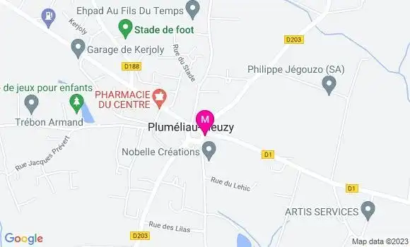 Localisation Pizzeria La Forge