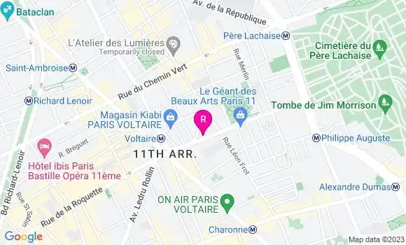 Localisation Restaurant  Maison Nouilles