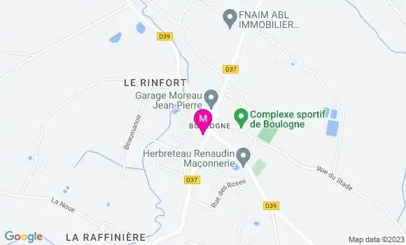 Localisation Restaurant Bar Le P