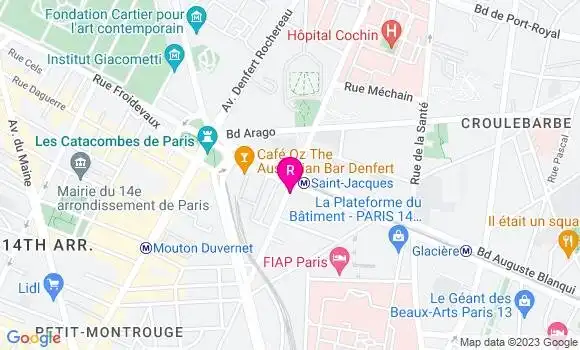Localisation Restaurant  Bio Vital