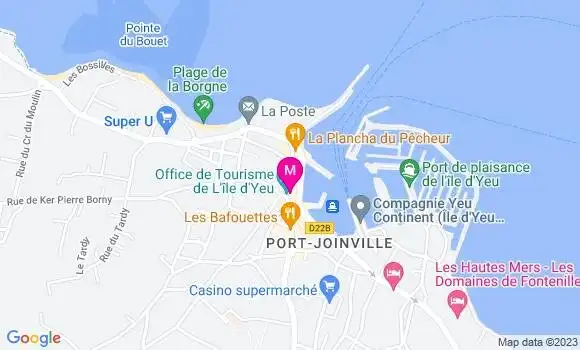 Localisation La Crêperie du Port