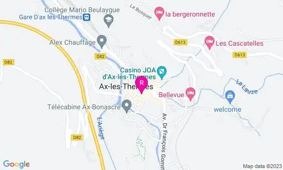 Localisation Restaurant  La Table du Sud Ouest