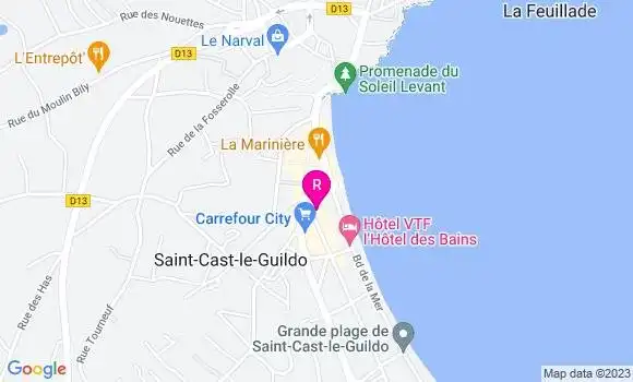 Localisation Restaurant  Le Truc Bidule