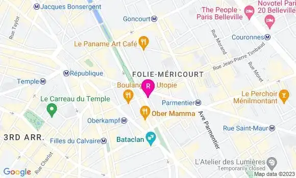 Localisation Restaurant Gastronomique Botanique