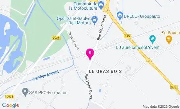 Localisation Restaurant  La Chaumière