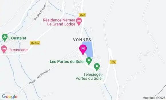 Localisation Restaurant  Le Monchu