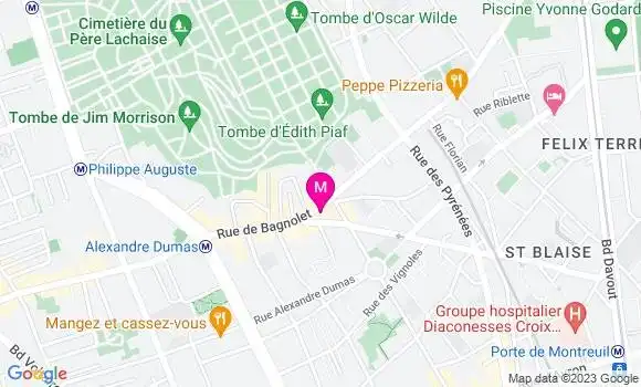 Localisation Restaurant  Quartier Rouge