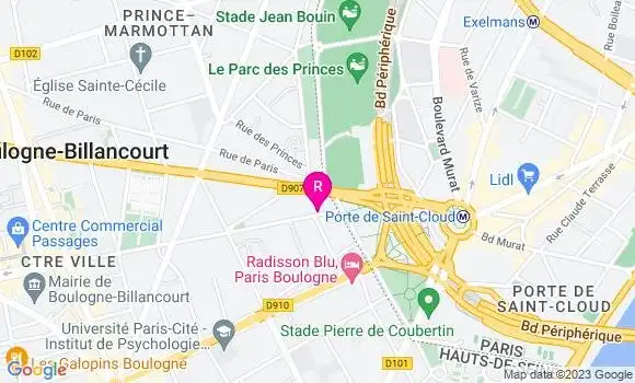 Localisation Restaurant  Bistr