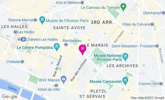 Localisation Restaurant  L