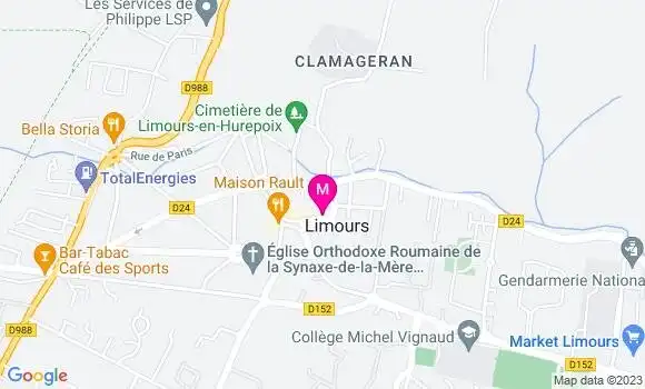 Localisation Pizzeria Wasa