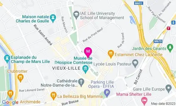 Localisation Restaurant  Le Bettigny