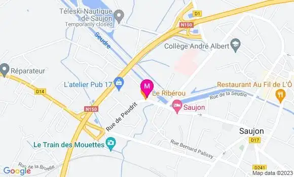 Localisation Restaurant  Le Ribérou