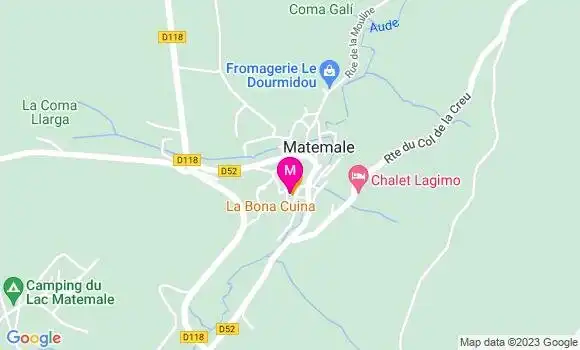 Localisation Restaurant  La Bona Cuina