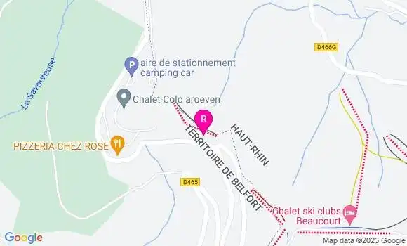 Localisation Restaurant  La Chaumière