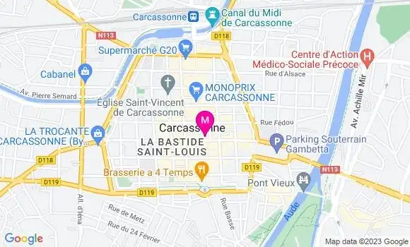 Localisation Restaurant  Le Saint Louis