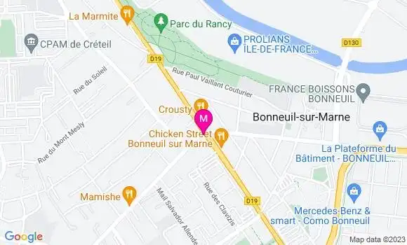 Localisation Restaurant  G la Dalle