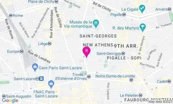 Localisation Restaurant  Albert