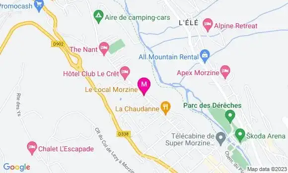 Localisation Restaurant  Le Local