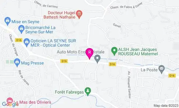 Localisation Restaurant Bar L